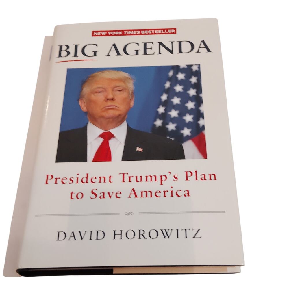 Big Agenda 2017 Hardcover LN President Trump Plan to Save America Conservative